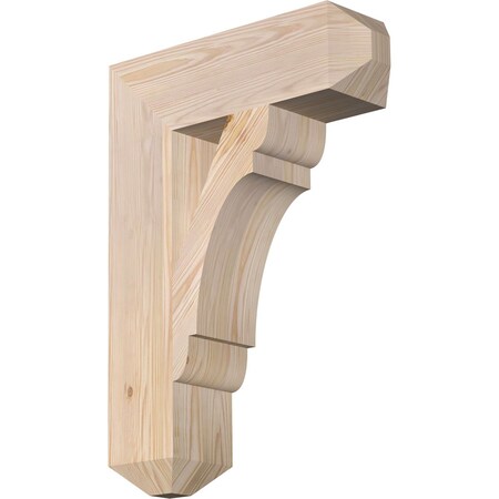 Ekena Millwork Olympic Craftsman Smooth Bracket, Douglas Fir, 5 1/2"W x 20"D x 28"H BKT06X20X28OLY04SDF